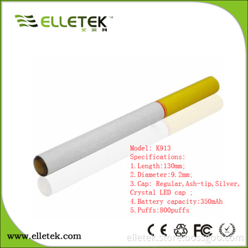 Newest Model with Real Cigarette Outlook E Cigarette (K913)